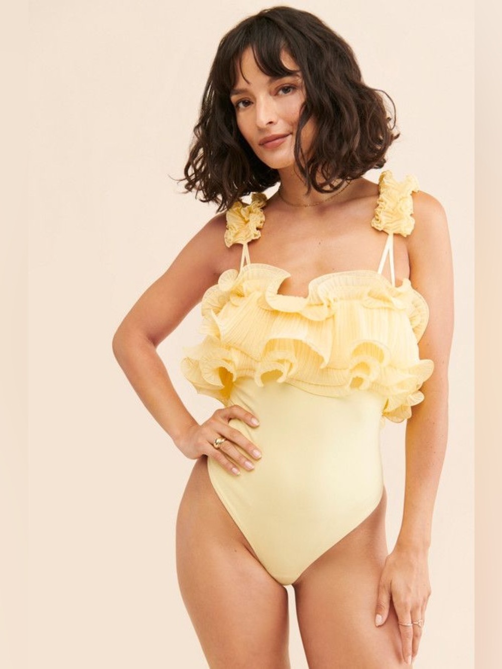 Free People ‘For the Frill Of It’ Bodysuit